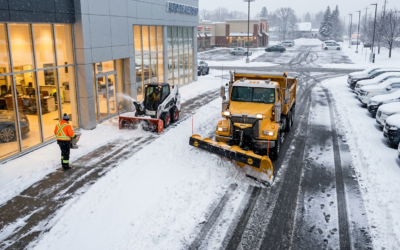 Why Ottawa Auto Dealerships and Retail Properties Need Specialized Snow Management Plans